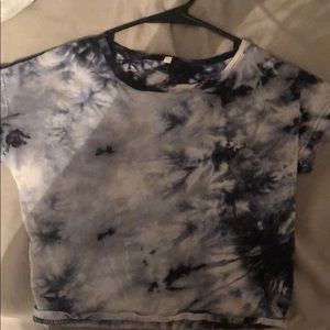 Tie dye crop top